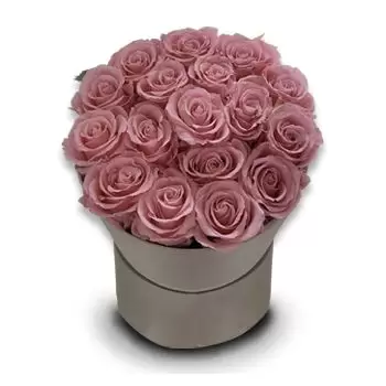 Burfjord-virágok- Csinos rózsaszínben Virág Szállítás