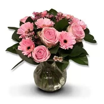 Bergen-virágok- Pink Blush Virág Szállítás
