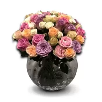 Бокн цветя- Пастелно съвършенство Цвете Доставка