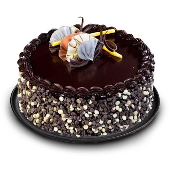 Benidorm онлайн магазин за цветя - Очарователна шоколадова торта Букет