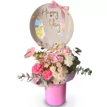 Bambous Virieux flowers  -  Soft Blowing Flower Delivery