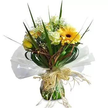 flores La Laura - Malenga floristeria -  Tonos soleados Ramos de  con entrega a domicilio