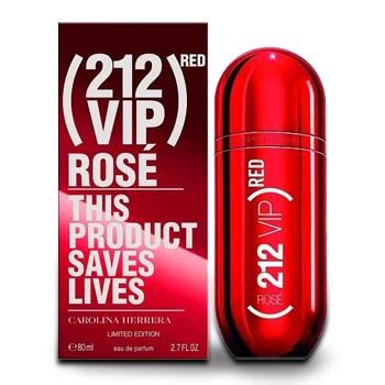 Rijád-virágok- 212 VIP Rosé Red Carolina Herrera (W) Virág Szállítás