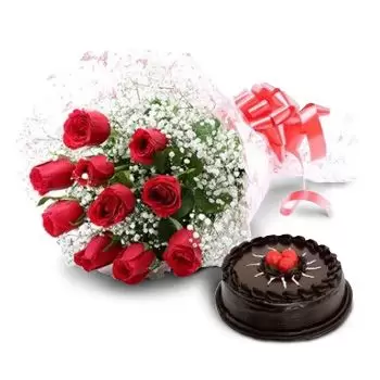 Indonesia online virágüzlet - Rózsa csokor Csokor