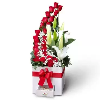 Azacualpa פרחים- תערובת דרמטית פרח משלוח