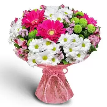 flores de Bulgária- Cores da felicidade Flor Entrega