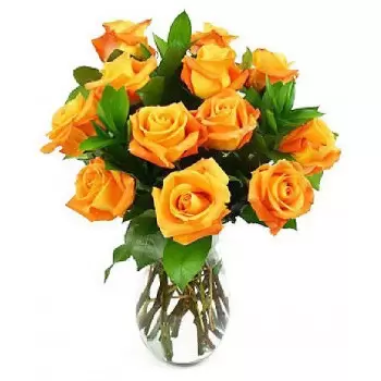 Ancheon-myeon bunga- Roses lembut Bunga Penghantaran