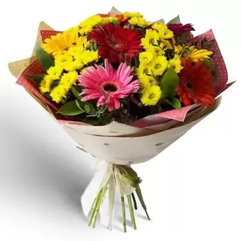Борово цветя- Многоцветни цветя Цвете Доставка