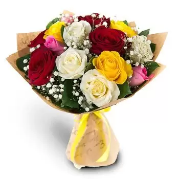 בוזיצ'ן פרחים- עלי כותרת מחייך פרח משלוח