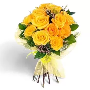 בוזדוגאנובו פרחים- גוונים שמשיים פרח משלוח