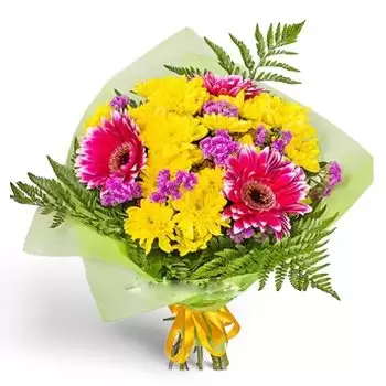 Basarbovo פרחים- זר שליו פרח משלוח