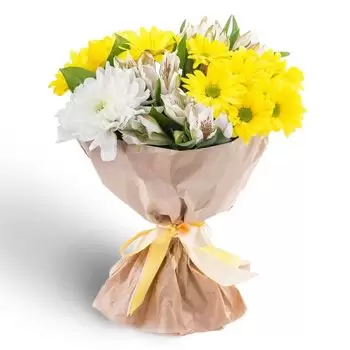 Borinovo Blumen Florist- Friedliche Töne Blumen Lieferung