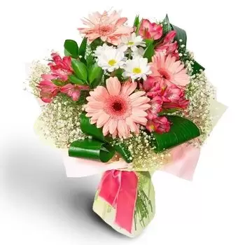 Belodol blomster- Fantastisk buket Blomst Levering