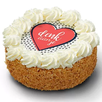 オランダ 花- ホイップクリームケーキ「あなたを想って」