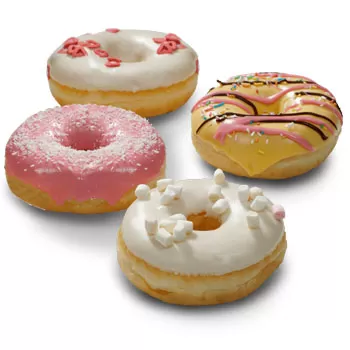 Χρόνινγκεν σε απευθείας σύνδεση ανθοκόμο - Donuts 'Treat' Μπουκέτο
