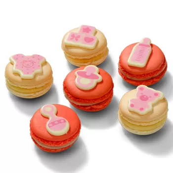 Rotterdam blomster- Macarons