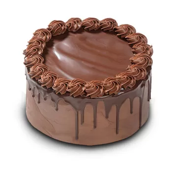 Χρόνινγκεν σε απευθείας σύνδεση ανθοκόμο - κέικ σοκολάτας Μπουκέτο