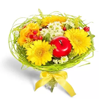 Abrit Blumen Florist- Erfrischender Blumenstrauß Blumen Lieferung