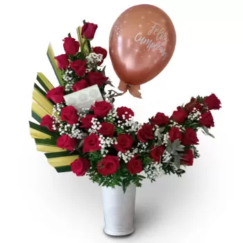Cárdenas פרחים- ירח אושר פרח משלוח