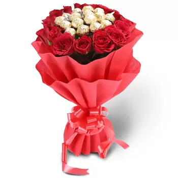 fiorista fiori di Singapore- Bouquet di cioccolato di fascia alta Fiore Consegna