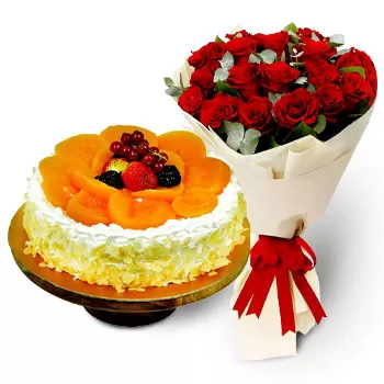 Singapore online Florist - Sweetest Slice Bouquet