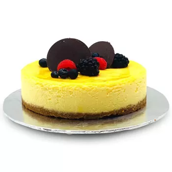 Singapore flowers  -  Yellowish Cake Flower Delivery