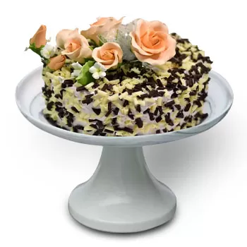 Singapur Kwiaciarnia online - Podpis Ciasto Bukiet