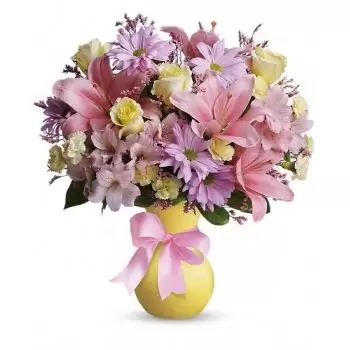 בוגנרה פרחים- רומנטיקה ויקטוריאנית פרח משלוח