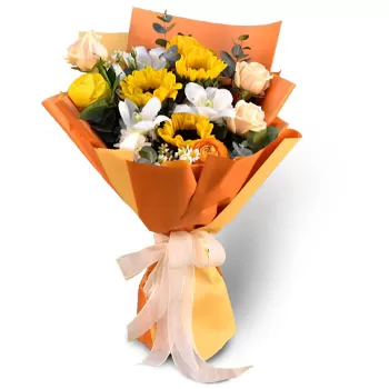 베독 노스 꽃- 세련된 플로럴 부케 꽃 배달