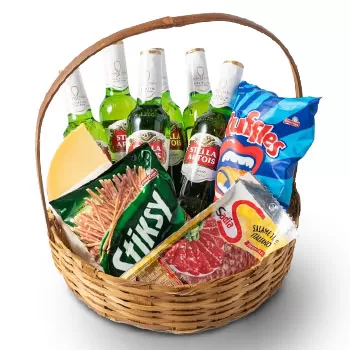 Fortaleza flowers  -  Romance Holiday Gift Basket Flower Delivery