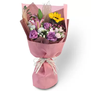 بائع زهور حقل بونجول- علامة الأمل زهرة التسليم