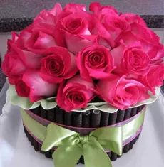 필리핀 꽃- 케이크 여왕 꽃 배달