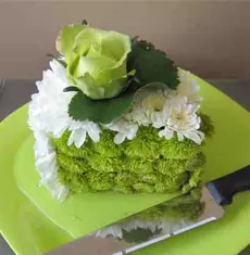 필리핀 꽃- 케이크 스탠드 꽃 배달