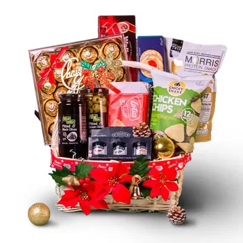 Singapore flowers  -  Sweet & Salty Christmas Hamper Flower Delivery