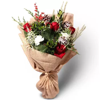 Gul Circle flowers  -  Christmas Aroma Flower Delivery