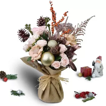 צ'ואה צ'ו קאנג מרכזי פרחים- חבורה נוצצת פרח משלוח