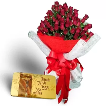 일로코스 노르테 꽃- 겹겹이 쌓인 사랑 꽃 배달