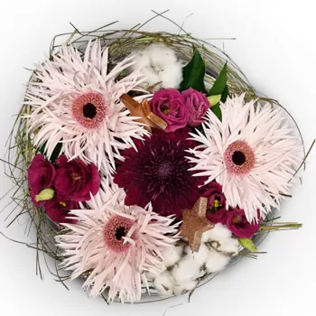 Лозанна цветы- Цветочное гнездо Цветочный букет/композиция