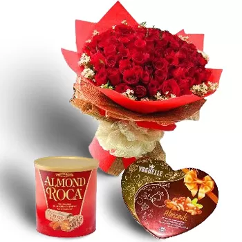 بائع زهور كاجايان دو آورو- ردود فعل حلوة زهرة التسليم