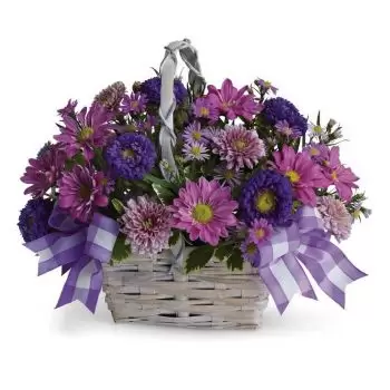 flores Al-Maqariyah floristeria -  Una cesta de belleza Ramos de  con entrega a domicilio