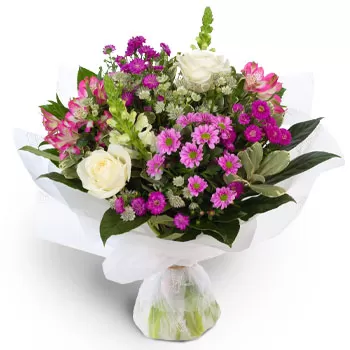 flores Agios Thomas floristeria -  lindo pastel Ramos de  con entrega a domicilio