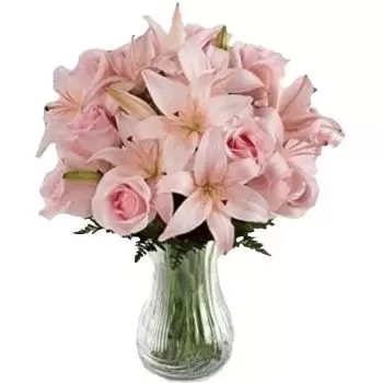 Al-Mashari kukat- Pinkki poskipuna Kukka Toimitus