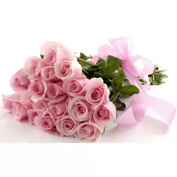 Alhuampa bloemen bloemist- Mooie roze Bloem Levering