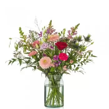 Barger-Compascuum blomster- Bukett Alt er kjærlighet Blomst Levering