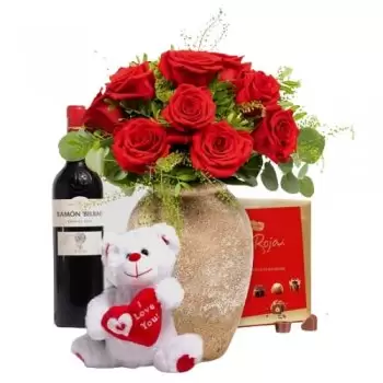 fiorista fiori di Santander- Indulgenza romantica Fiore Consegna