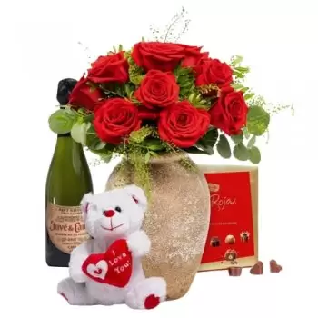Torremolinos Online kukkakauppias - Rakkauden juhla Kimppu
