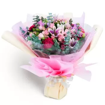 Ανγκ Μο Κιό λουλούδια- Μικτή Αγάπη Λουλούδι Παράδοση