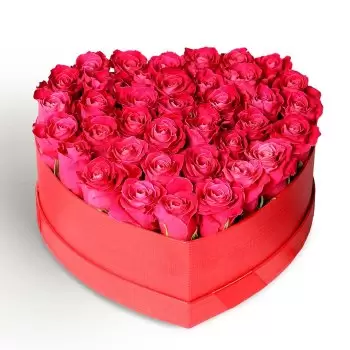 Crawford bunga- Pilihan Merah Jambu Bunga Penghantaran