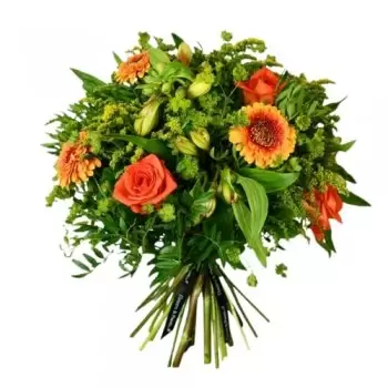 flores de Birmingham- chama brilhante Flor Entrega