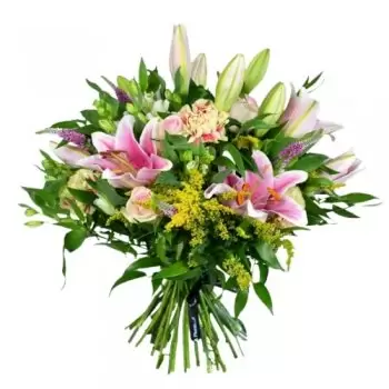 flores Alconbury Weston floristeria -  ruborizado Ramos de  con entrega a domicilio